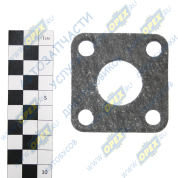 Прокладка квадрат. 67х67; фвнутр=30; 4отв.ф10, патрубка НШ32